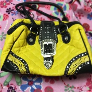 Rustic coutur purse